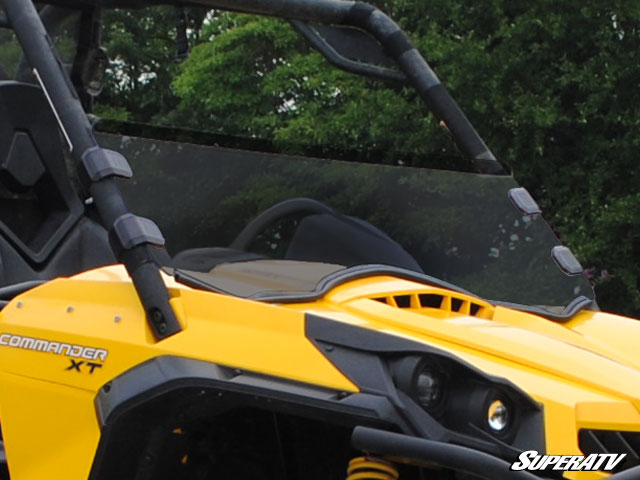 Can-Am Commander Tinted Half Windshield