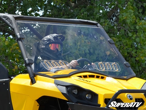Can-Am Commander Scratch Resistant Vented Full Windshield